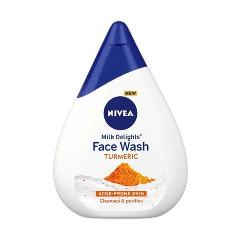 NIVEA Milk Delights Turmeric Face Wash 100ml - main view