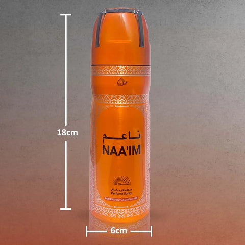 Otoori Naaim Perfumed body spray-Alcohol free deodorant 200 ml - view 3