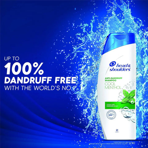 Head & Shoulders Cool Menthol Anti Dandruff Shampoo 650ML - view 3