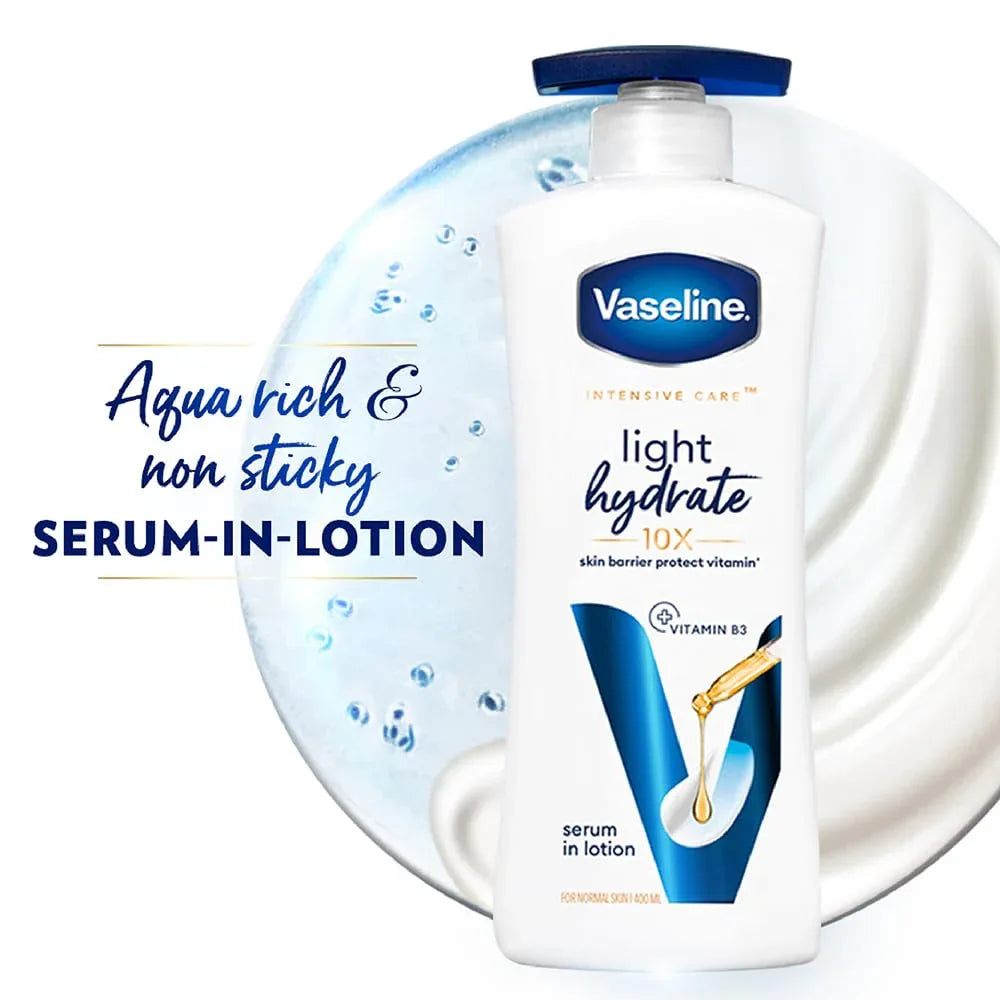 Vaseline Light Hydrate Intensive Care Serum In Lotion 400 ml - view 3