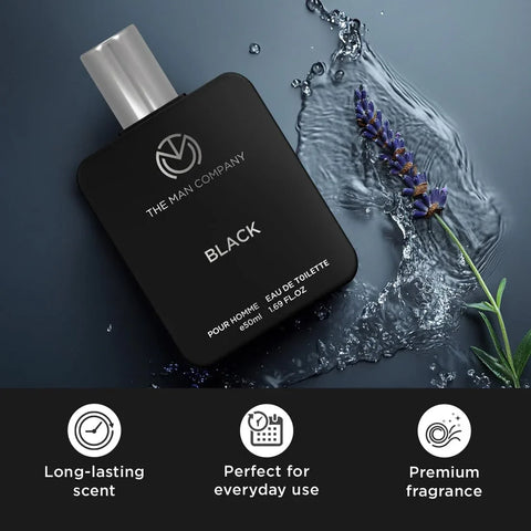 The Man Company Black Edt Perfume For Men - 50Ml - view 4