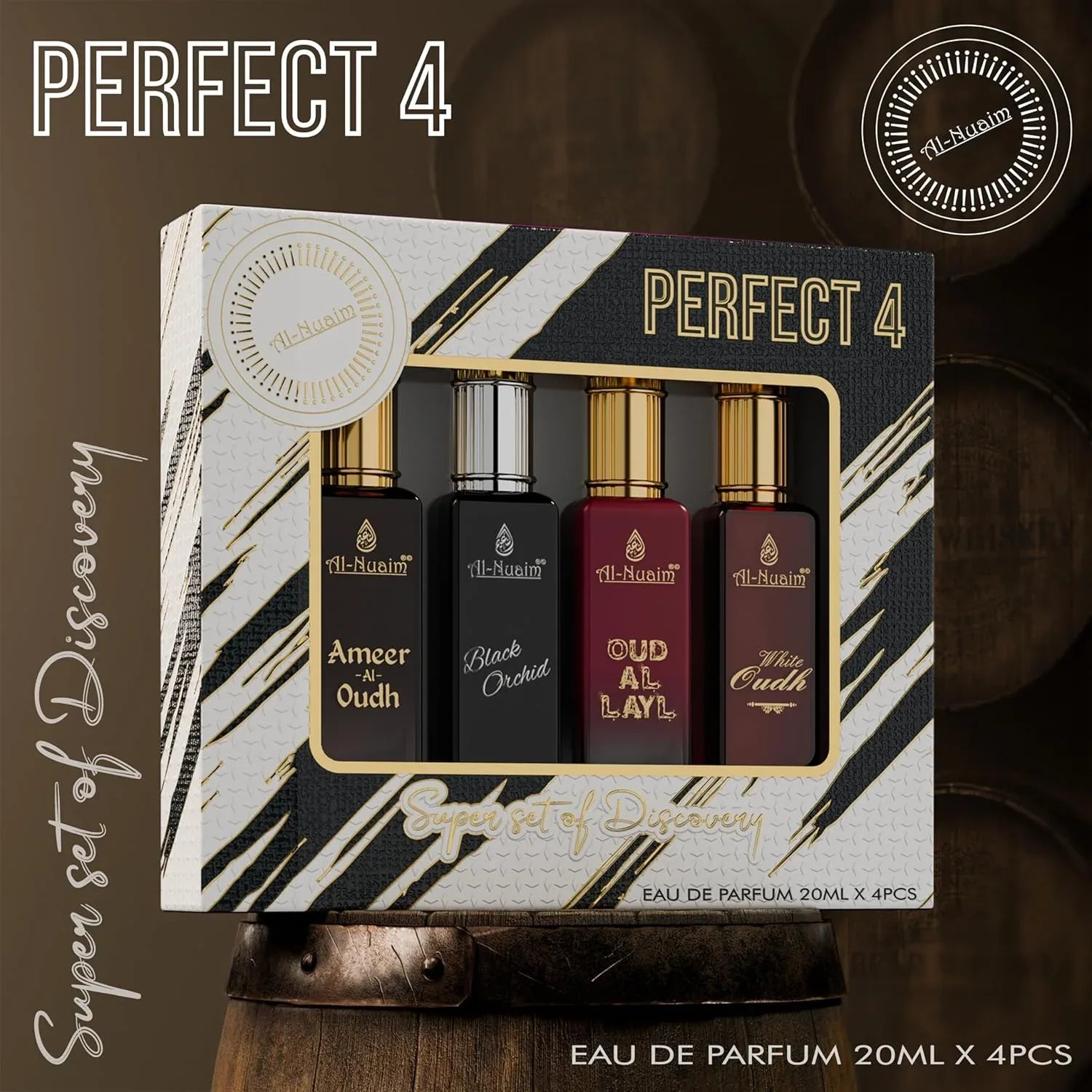 Al-Nuaim Prefect 4 EDP Gift Set for Men & Women (4 X 20ml) - view 2