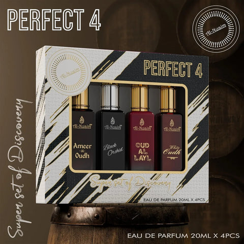 Al-Nuaim Prefect 4 EDP Gift Set for Men & Women (4 X 20ml) - view 2