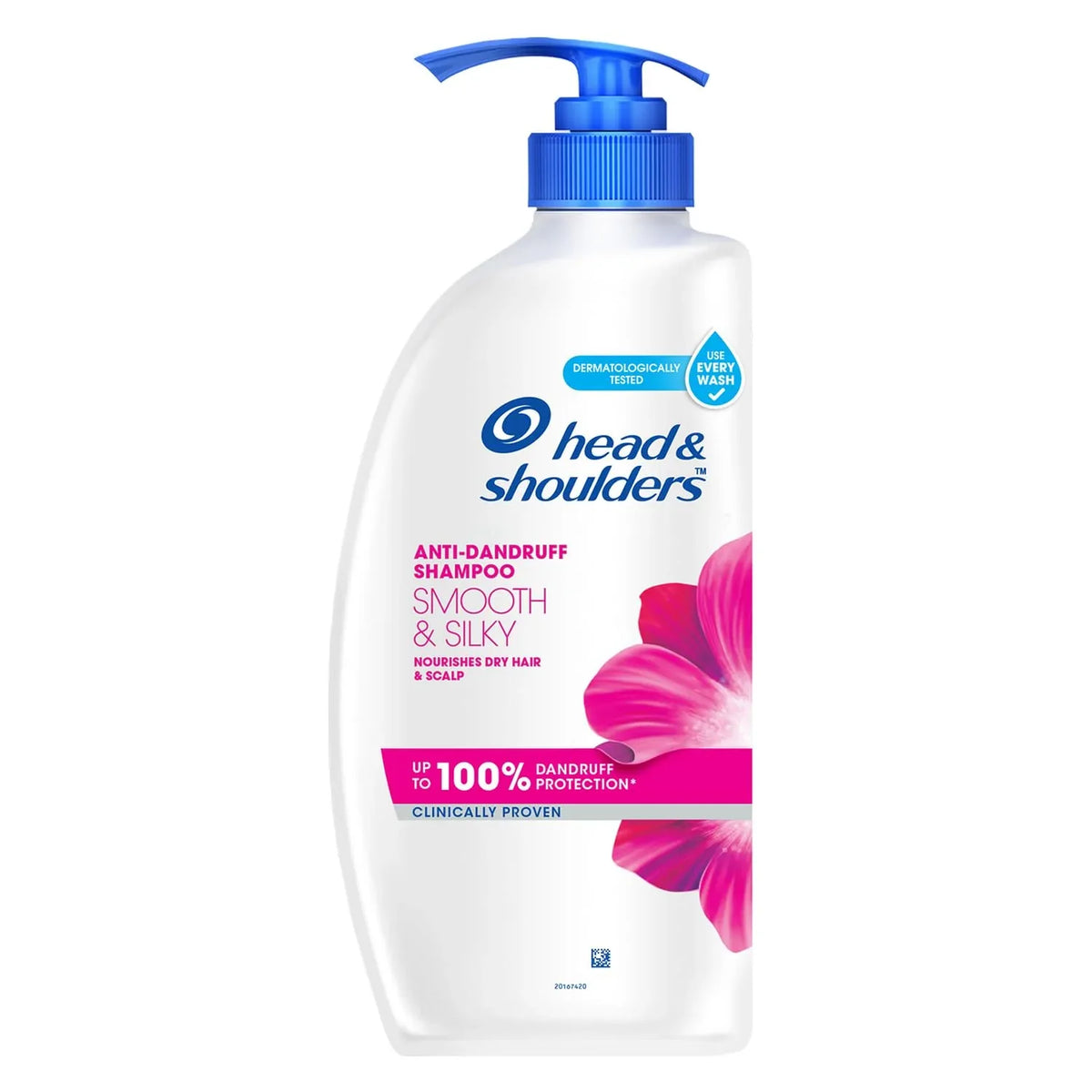 Head & Shoulders Smooth and Silky Anti Dandruff Shampoo, 650ml - main view