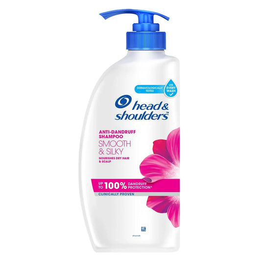 Head & Shoulders Smooth and Silky Anti Dandruff Shampoo, 650ml - main view
