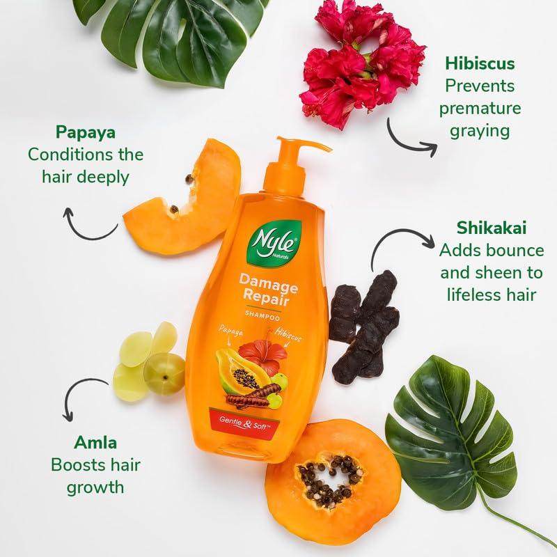 Nyle Naturals Damage Repair Shampoo 800 ml - view 2