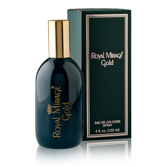 Royal Mirage Eau De Cologne Gold Perfume Spray For Men 120ml - main view