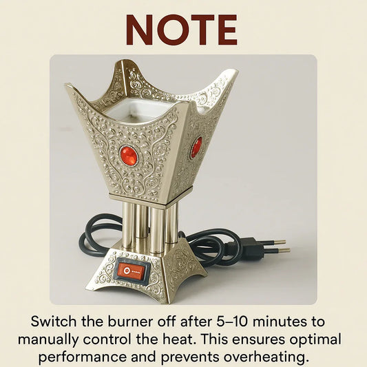 Bakhoor Incense Burner (Silver) - view 2