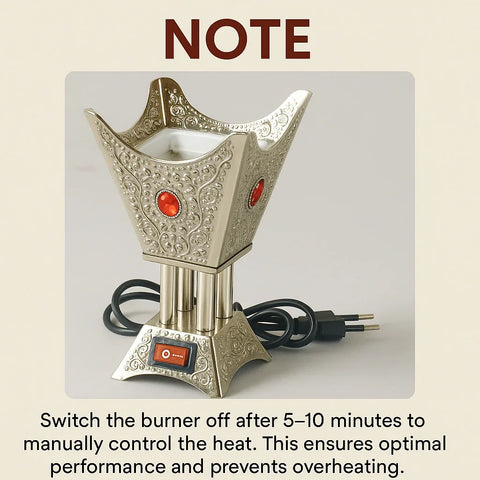 Bakhoor Incense Burner (Silver) - view 2