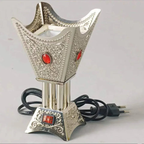 Bakhoor Incense Burner (Silver) - main view