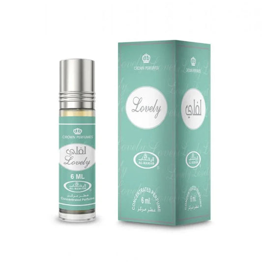 Crown Perfumes Al-Rehab Lovely Attar - 6ml Roll-On | Compact, Long-Lasting - main view