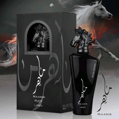 Lattafa Maahir Black Edition Eau De Parfum - 100ml - main view