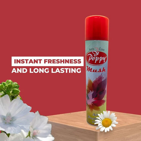 Aero Care Poppy Musk Room Air Freshener 320ml - main view