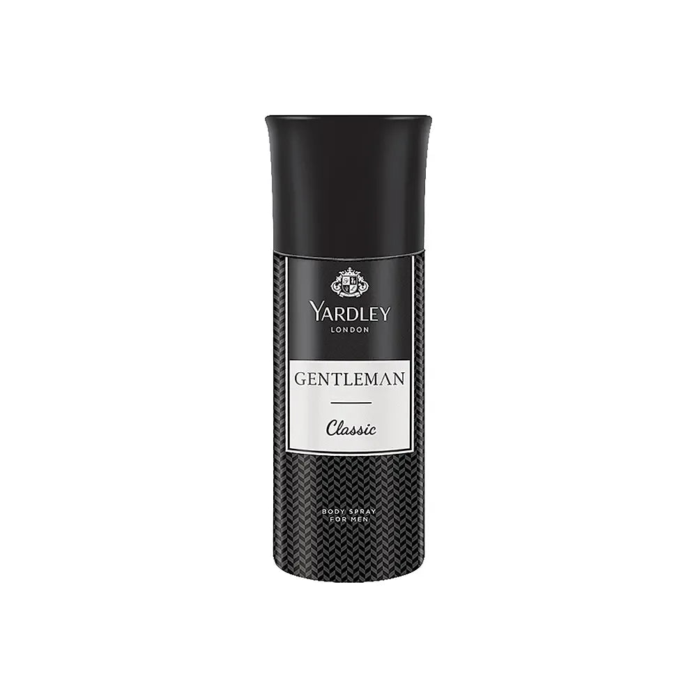 Yardley London Gentleman Classic Body Spray 150ml – A Modern Masculine Fragrance - main view