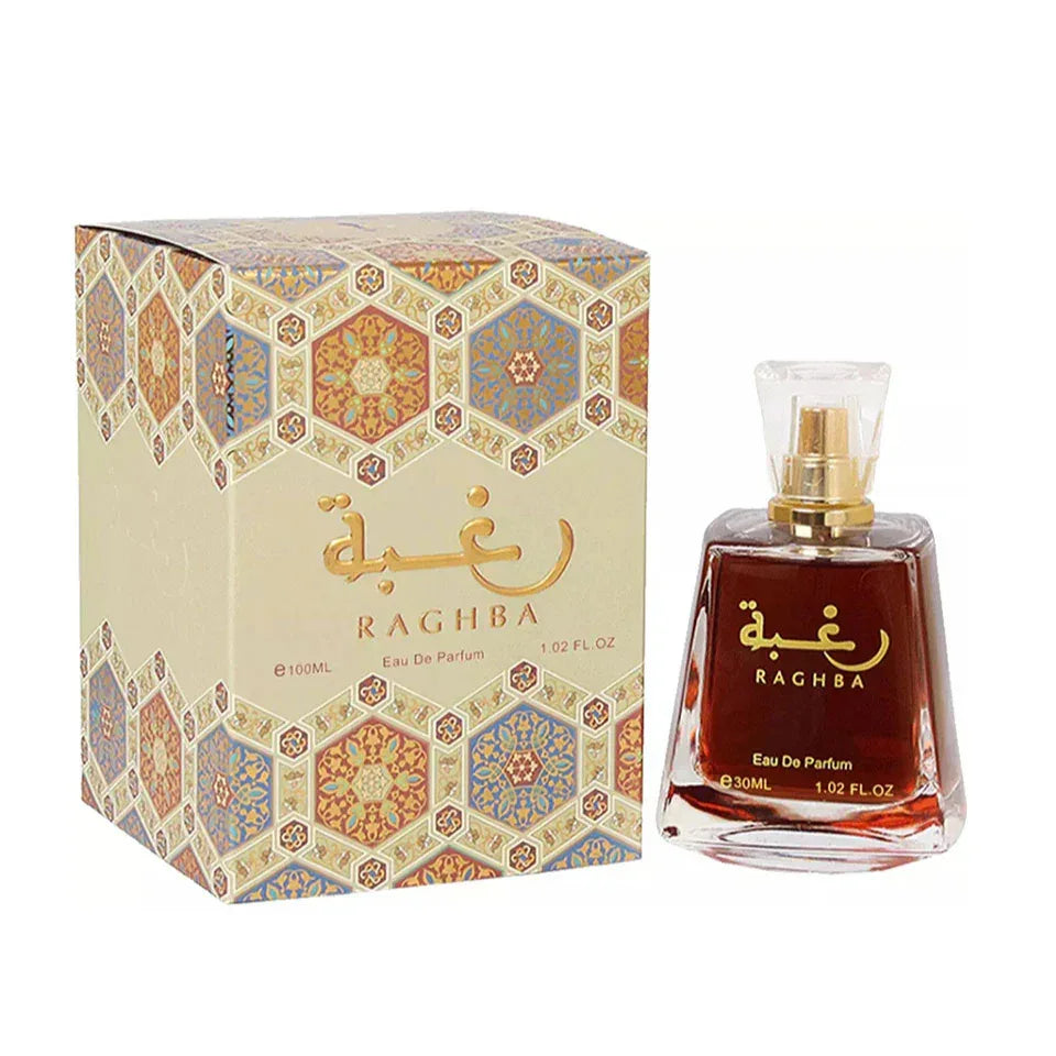 Lattafa Raghba Eau De Parfum 100ml – A Sweet and Smoky Elegance - main view