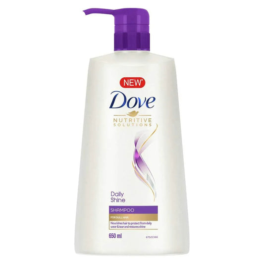 Dove Nutritive Solutions Daily Shine Shampoo 650 ml – Nourish and Protect - main view