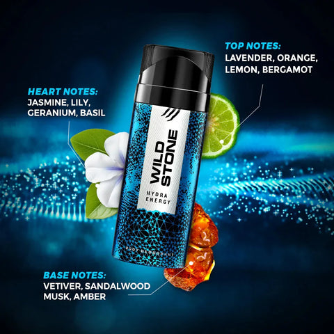 Wild Stone Hydra Energy Spray Deodorant for Men (150ml) - view 2