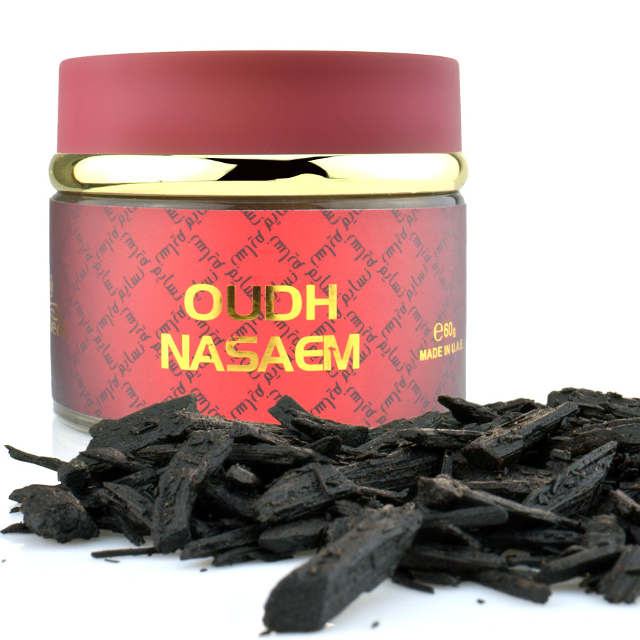 Oudh Nasaem Incense - 60gms by Nabeel | Premium Arabian Fragrance for Home - main view