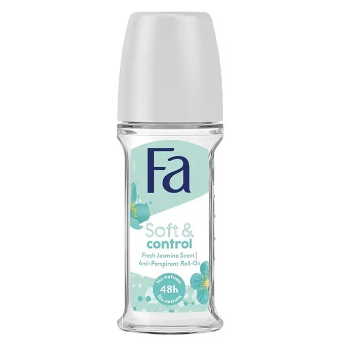 FA Anti-Perspirant Roll On- Soft & Control Skin Friendly - 50 ml - main view