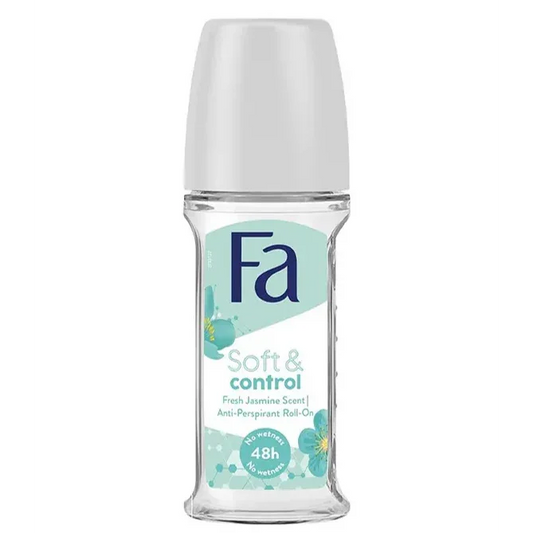 FA Anti-Perspirant Roll On- Soft & Control Skin Friendly - 50 ml - main view