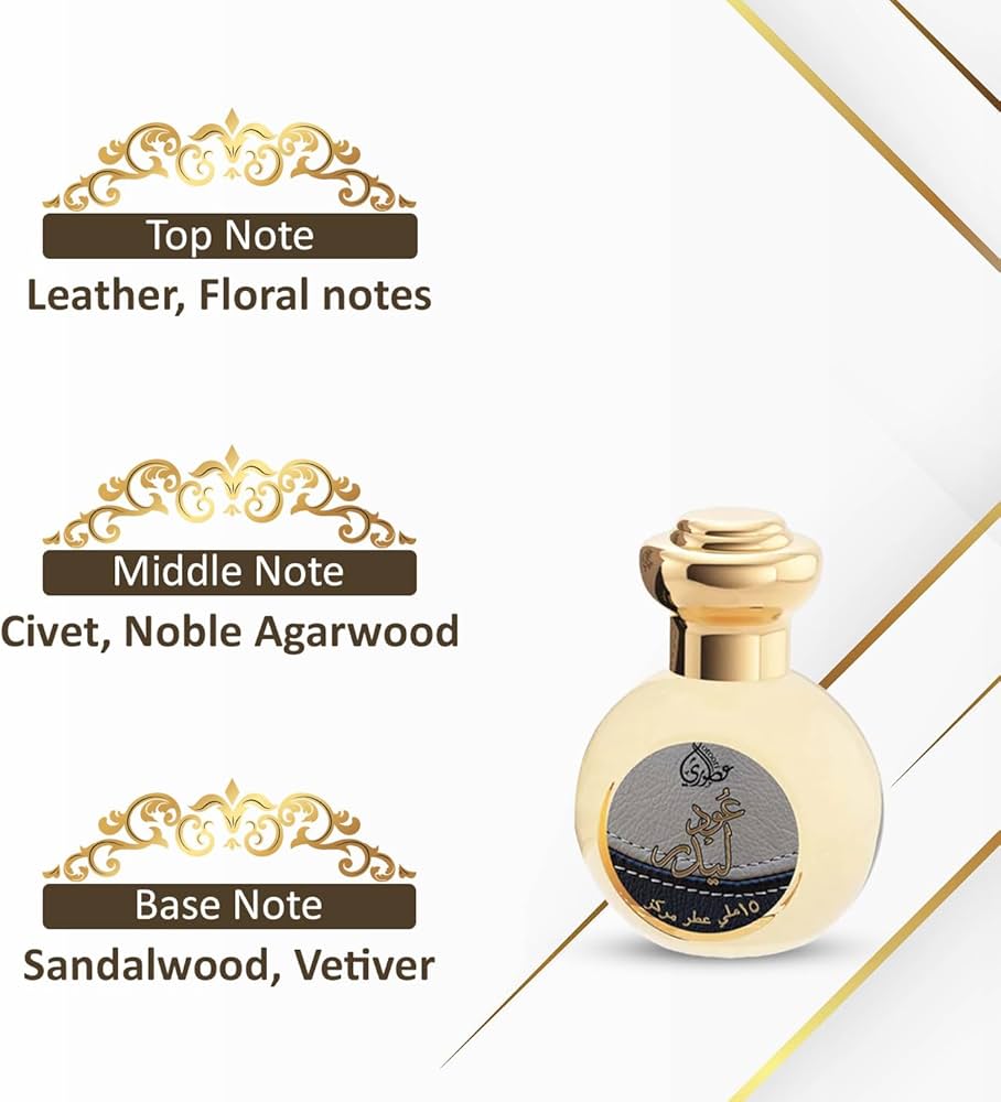 Otoori By My Perfumes Oud Leather Concentrated Perfume Oil 15Ml - view 3