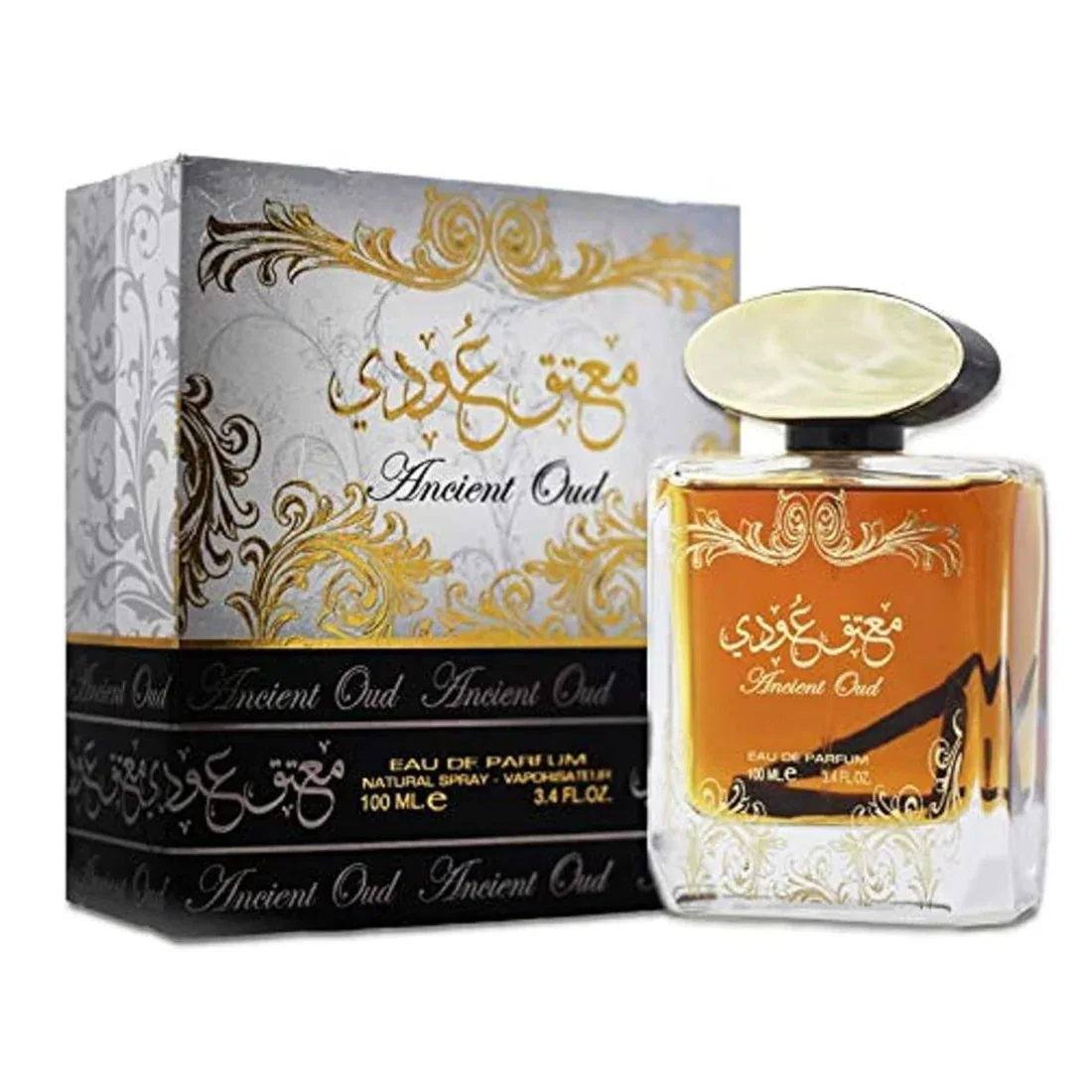 Lattafa Ancient Oud Eau de Parfum – Long-Lasting Oriental Oud Perfume Unisex - main view