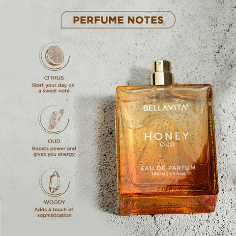 Bella Vita Honey Oud Unisex Eau De Perfume 100ml - view 4