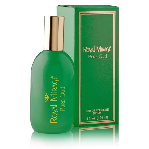 Royal Mirage Eau De Cologne Pure Oud Perfume Spray For Men 120ml - main view