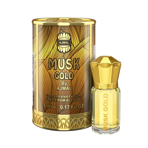 AJMAL MUSK GOLD Non-Alcoholic Concentrated Long Lasting Attar for Unisex 5 ML - view 3