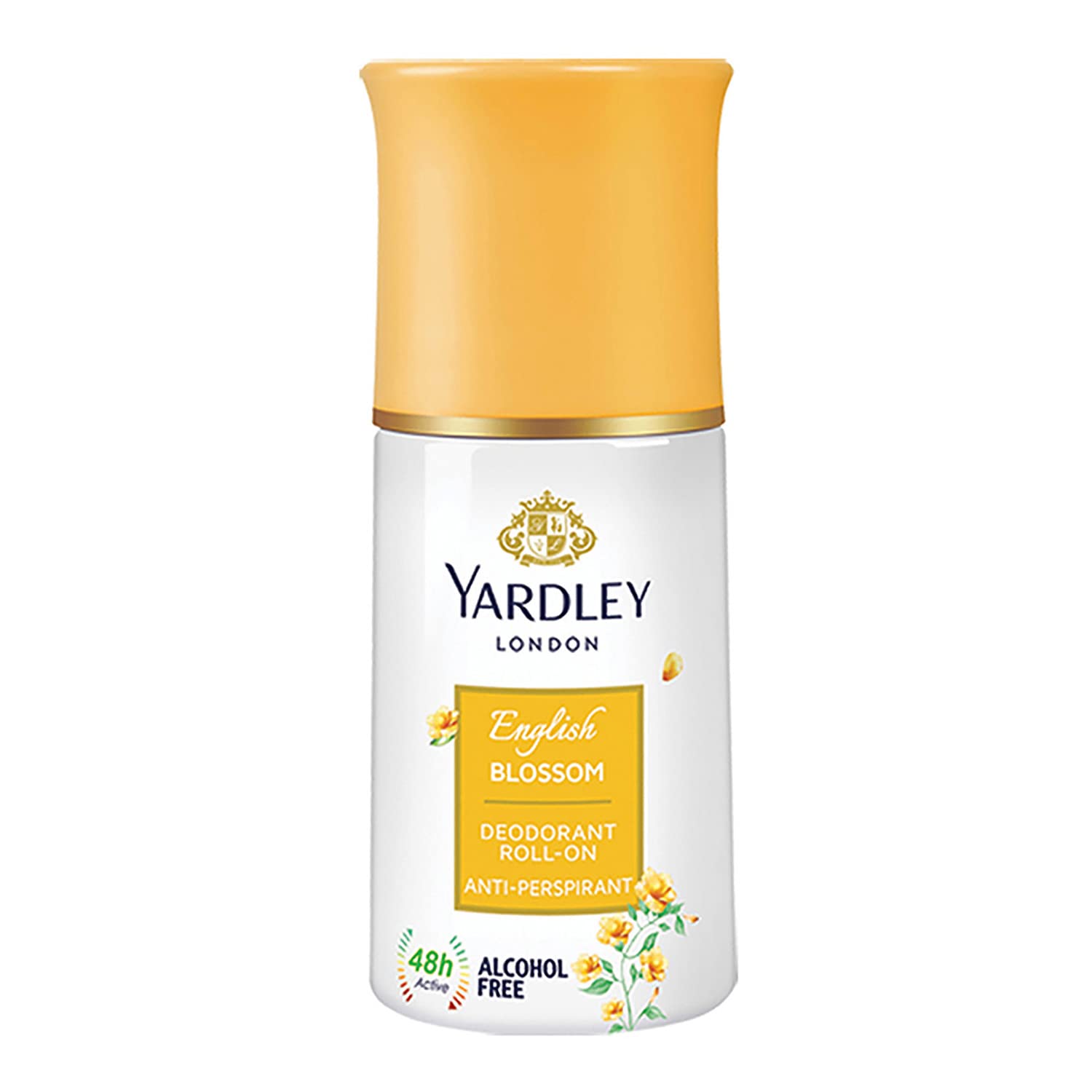 YARDLEY London English Blossom Deodorant Roll On For Women 50ml - main view