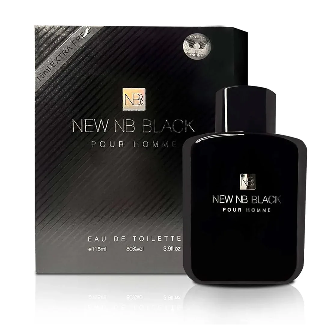 New NB Black Pour Homme Perfume for Men 115ml – A Sophisticated Fragrance - main view
