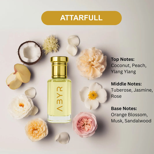 ABYR Attarfull – Long-Lasting Alcohol-Free Floral Attar for Men & Women - 12ml view