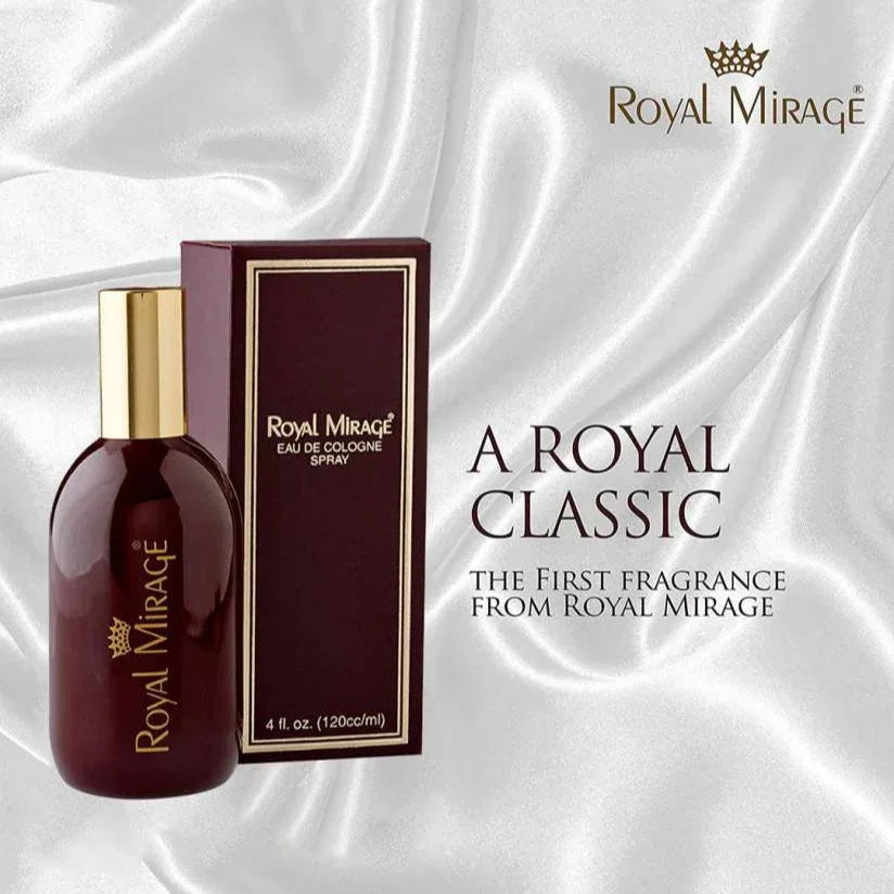 Royal Mirage Eau De Cologne (Classic), 120ml - view 3