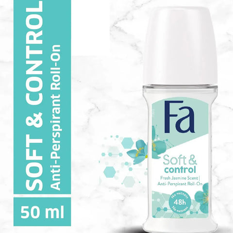 FA Anti-Perspirant Roll On- Soft & Control Skin Friendly - 50 ml - view 2
