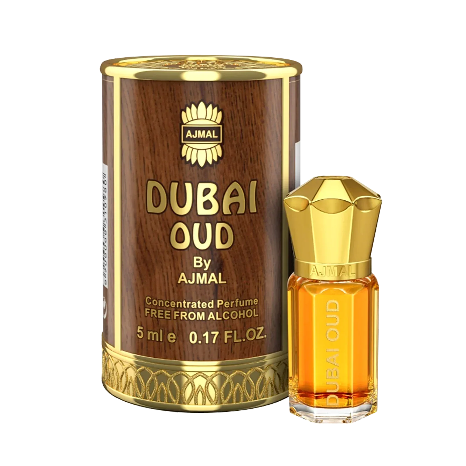 AJMAL DUBAI OUD Non-Alcoholic Concentrated Perfume LongLasting Attar Unisex-5 ML - view 3