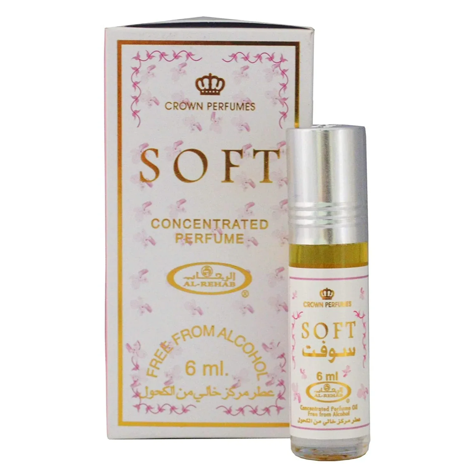 Crown Perfumes Al Rehab Soft Attar - 6ml Roll-On | Compact, Long-Lasting Arabian - view 2