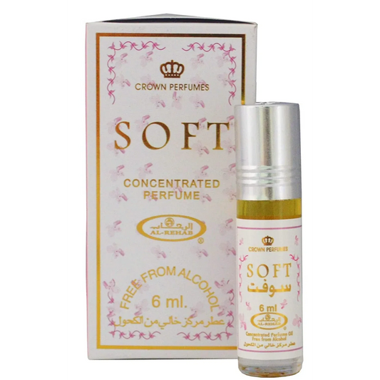 Crown Perfumes Al Rehab Soft Attar - 6ml Roll-On | Compact, Long-Lasting Arabian - view 2