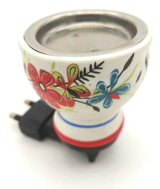 Direct Plug in Mini Ceramic Electric Incense Burner for Home (Multicolour) - main view