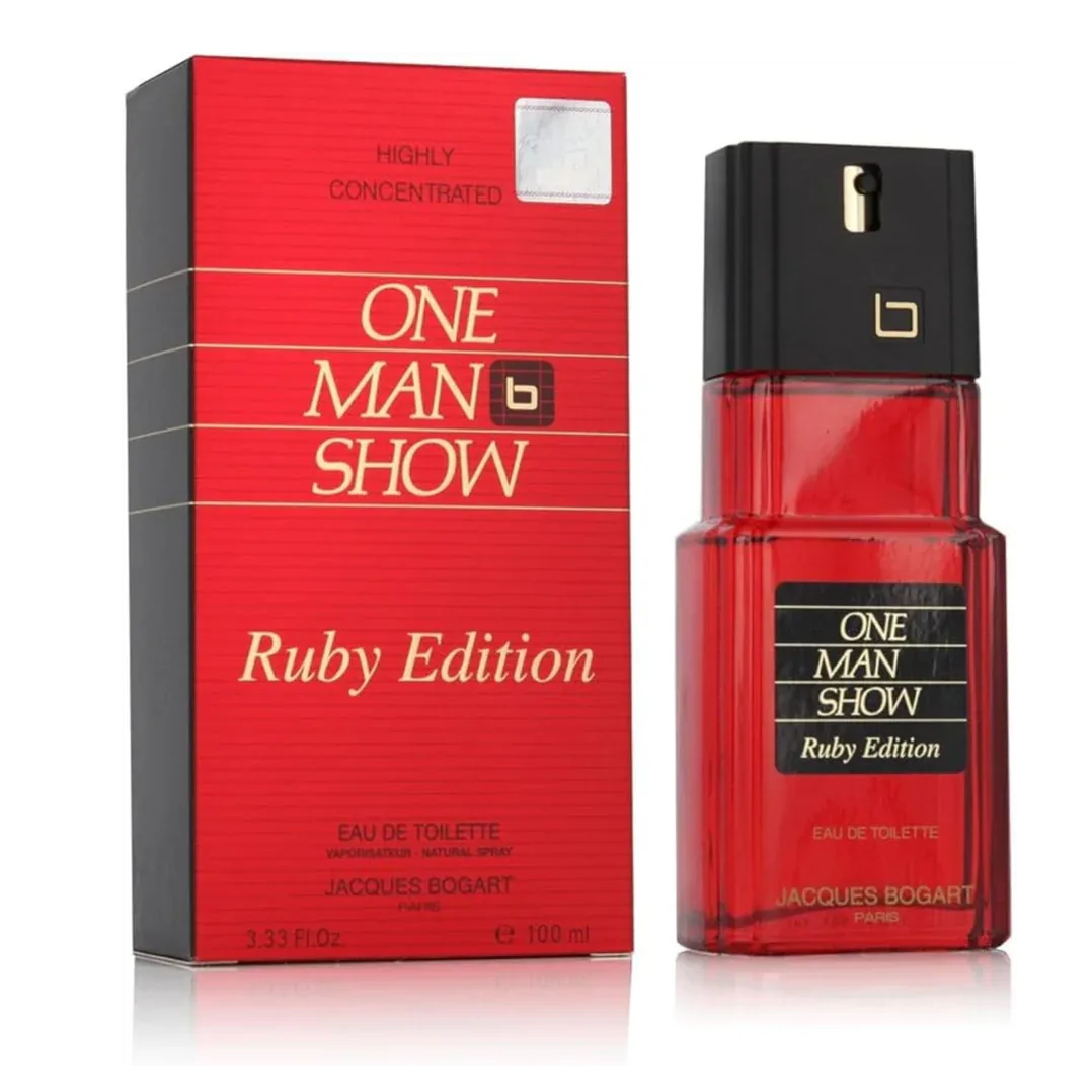 Jacques Bogart One Man Show Ruby Eau De Toilette 100ml - for the Modern Man - view 2
