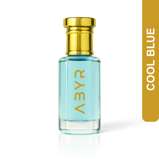 ABYR Cool Blue Attar – Long-Lasting, Alcohol-Free Fresh Aquatic Fragrance - 12ml view