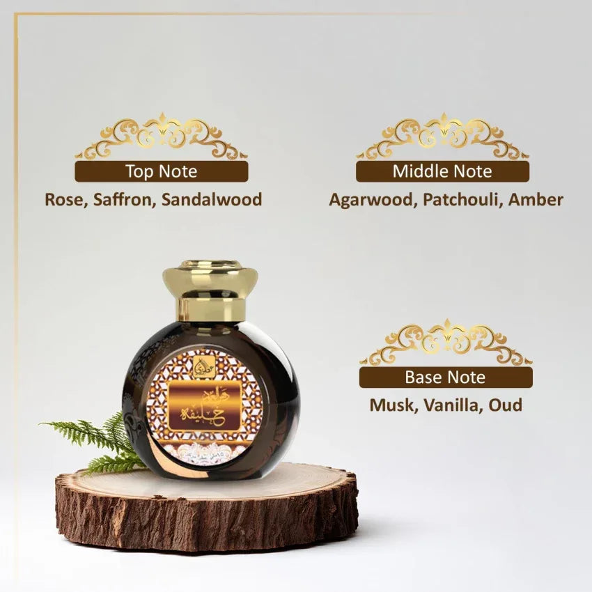 Dahnal Oud Khalifa Attar Concentrated Perfume Oil by MyPerfumes 15 ML - view 2