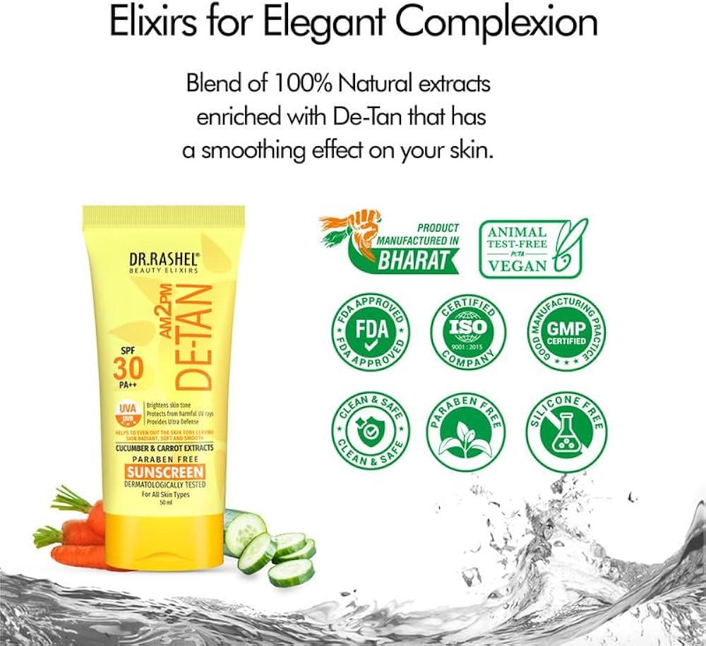 DR.RASHEL DE-TAN SUNSCREEN SPF 30++ PA++ ULTRA DEFENSE THAT BRIGHTEN SKIN TONE - view 3
