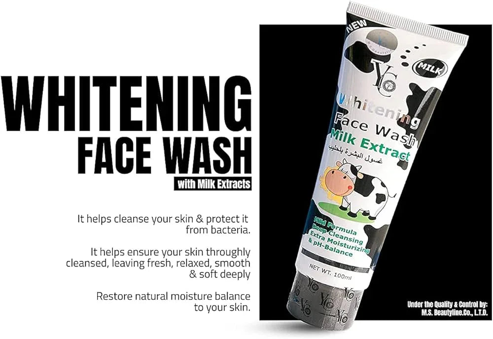 YC WHITENING MILK EXRACTS Face Wash  (100 ml) - view 2
