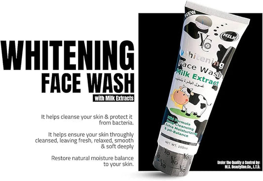 YC WHITENING MILK EXRACTS Face Wash  (100 ml) - view 2