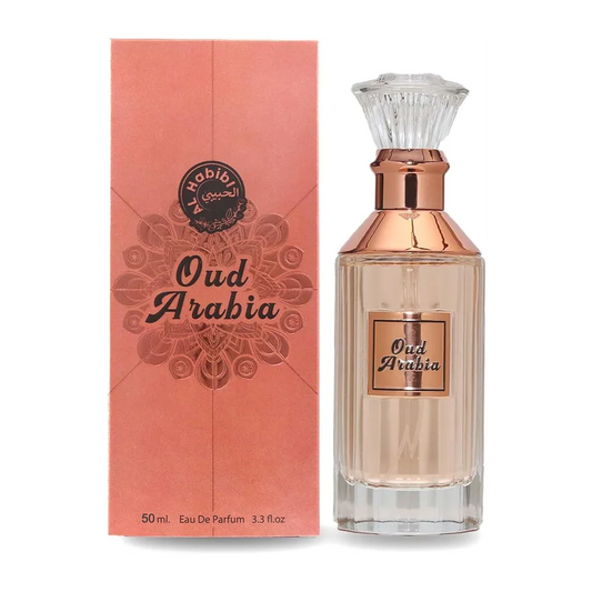 Ramco Al Habibi Oud Arabia Rose Gold Eau De Parfum 50ml - main view