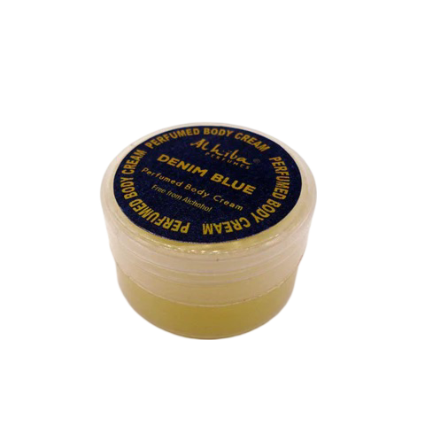 Al-Hiba Denim in Blue Perfumed Body Cream - 10g - main view
