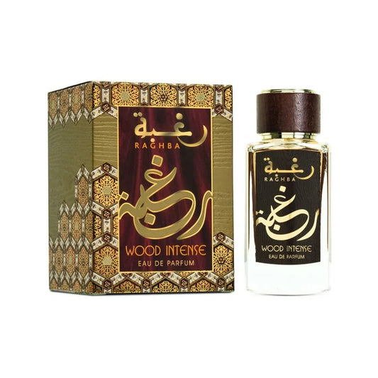 Lattafa Raghba Wood Intense Perfume For Men 100 ML EDP - main view