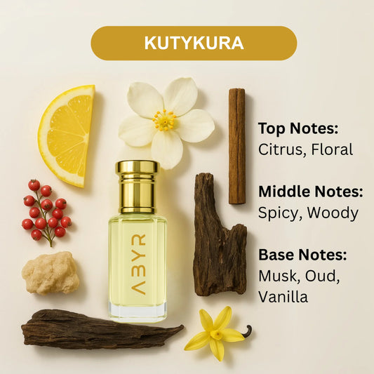 ABYR Kutykura Attar – Alcohol-Free Long-Lasting Attar - 12ml view