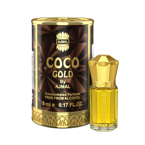 AJMAL COCO GOLD Non-Alcoholic Concentrated Long Lasting Attar For Women - 5 ML - view 3