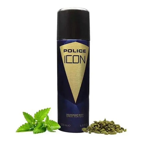 Police Icon Deodorant Spray 200ml – Invigorate Your Senses with a Bold Fragrance - view 2